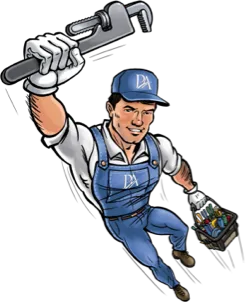 man with wrench